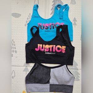 Justice Girls Sports Bra Bundle